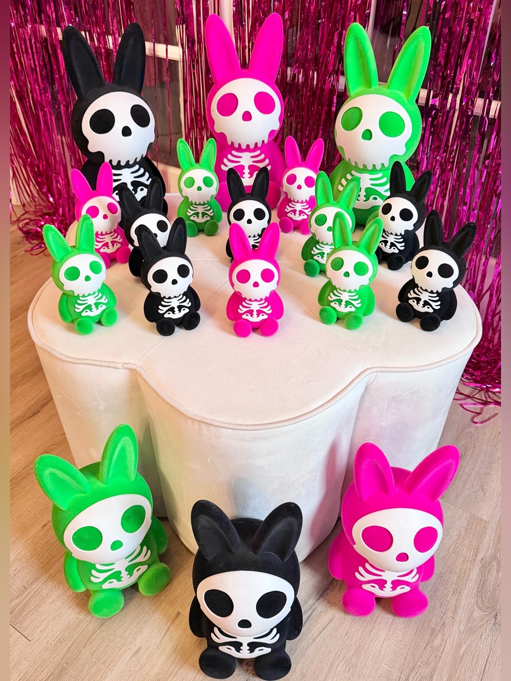 Halloween Skeleton Rabbits